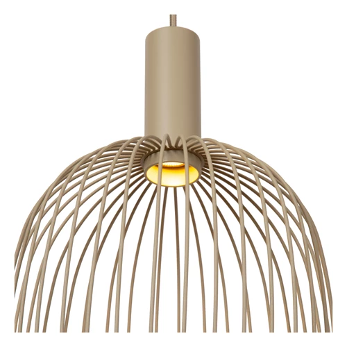 Lucide ESTEREL - Lámpara colgante - 3xGU10 (MR11) - Taupe | Essential - detalle 2
